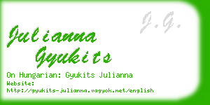 julianna gyukits business card